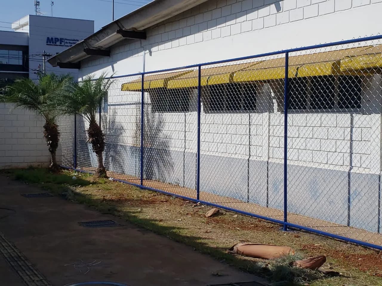 Execução de alambrado — CEAI Brasil — registro 2 da execução