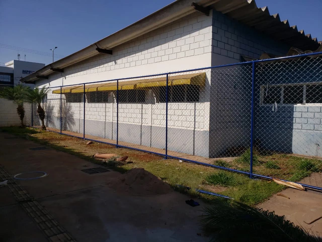 Execução de alambrado — CEAI Brasil — registro 9 da execução