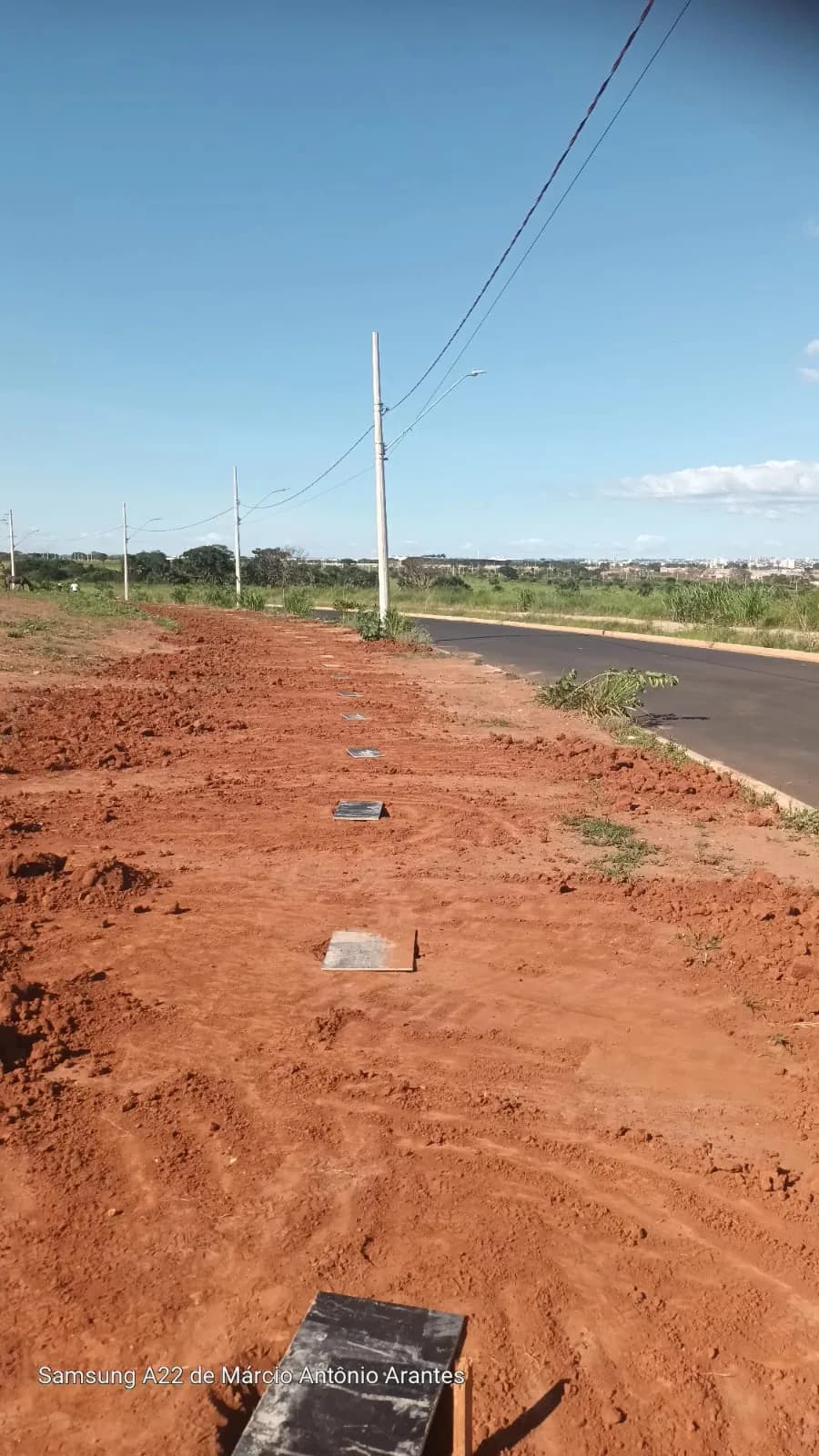 Execução de muro — Canil ONG Casa Mundo Animal — registro 4 da execução