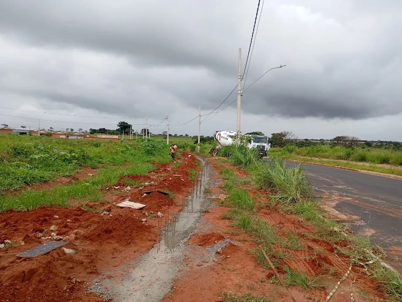 Execução de muro — Canil ONG Casa Mundo Animal — registro 29 da execução